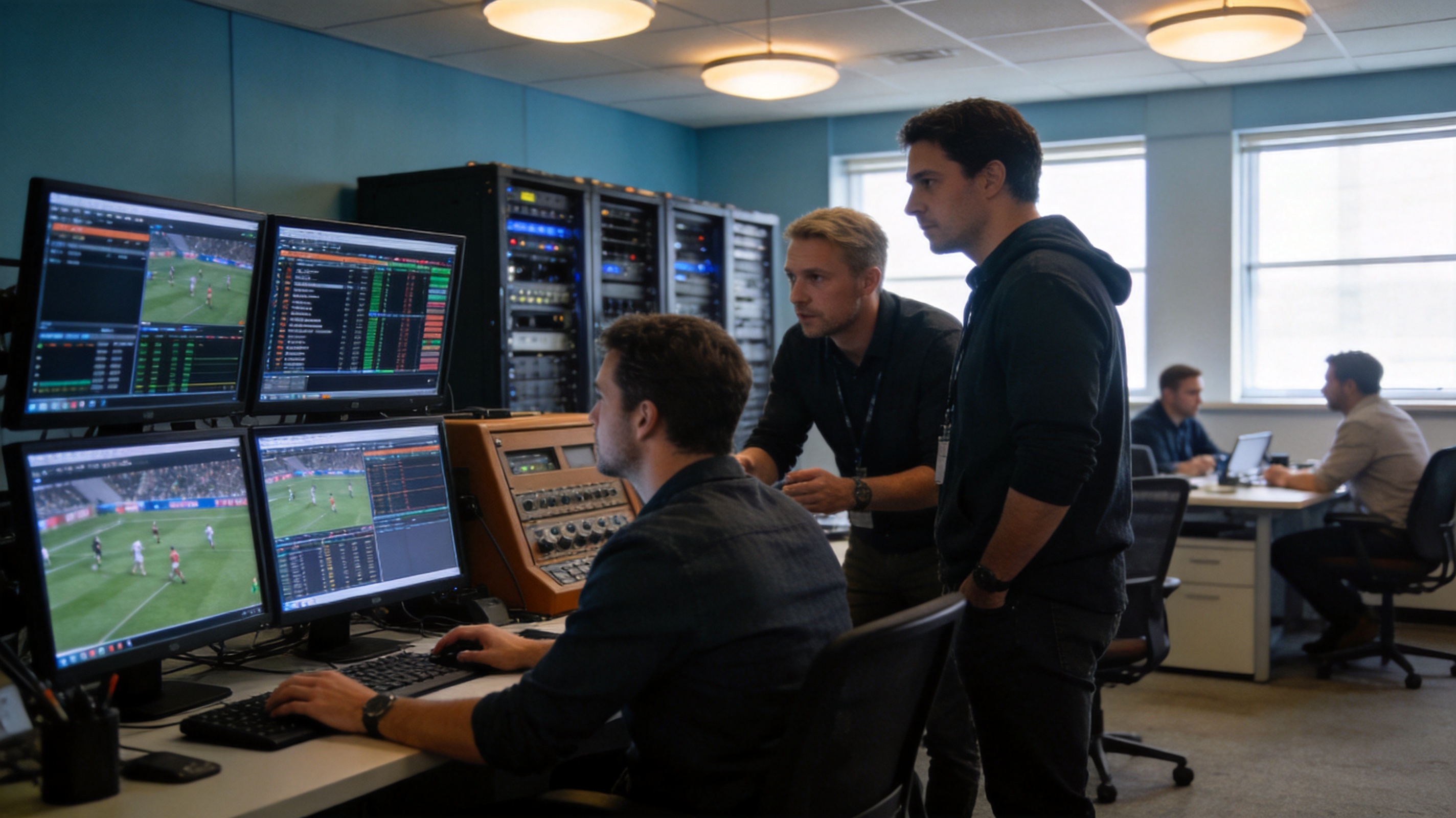 三亿体育技术团队与赛事数据平台展示